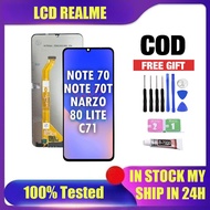 LCD For REALME NOTE 70 / REALME NOTE 70T / REALME NARZO 80 LITE / REALME C71 INDIA VERSION - With To