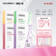 [Bundle 4]COLORKEY LUMINOUS Facial Sheet Mask B5 Hydrating (10ea x 4ea) soothing whitening  sheet  m