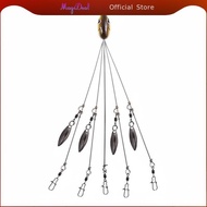 MagiDeal Alabama Rig 18 G Umbrella Rig Freshwater and Seawater for Bass Fishermen,
