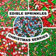 Edible Christmas Cake Sprinkle Edible Sprinkle Christmas Series Sprinkle Cake Decoration