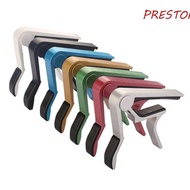 PRESTON Guitar Capo Aluminium Alloy Classic Metronome Guitar Key Guitar Accessories Ukulele Quick Change Clamp