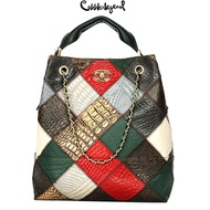 Cobbler Legend ladies handbag  leather Fashion bucket bag Large capacity waterproof handbag