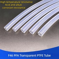 PTFE Hard Tube 2/3/4/6/8/10 PFA FEP F46 Transparent PTFE Polyethylene PTFE Tube