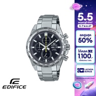 CASIO นาฬิกาข้อมือผู้ชาย EDIFICE รุ่น EFR-574D-1AVUDF วัสดุสเตนเลสสตีล สีดำ