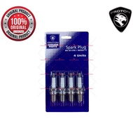 PROTON WAJA 1.6CC SPARK PLUG ENGINE MITSUBISHI GENUINE PART ORIGINAL 1SET 4PCS BKR6E-11 MS851358