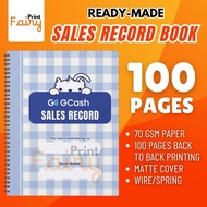 PRINTFAIRY GCASH RECORD BOOK A5 SIZE