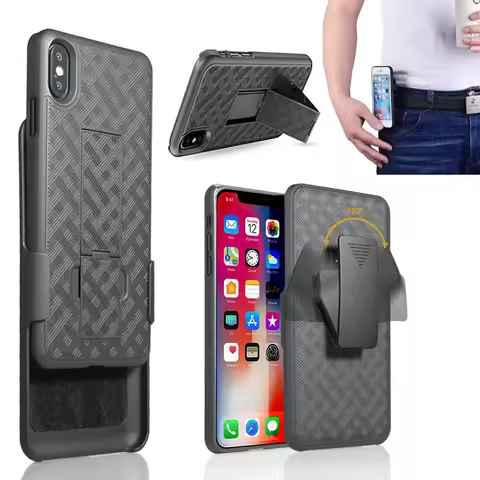 Waist Belt Clip Case Holder Running Sport Cover for IPhone X Xs 12 13 14 15 16 17 Air Pro Max FOR Sa