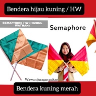 HW Sapur flag + stick / Simapur flag + stick / semapur stick + Flag / Semaphore Stick and Semaphore 