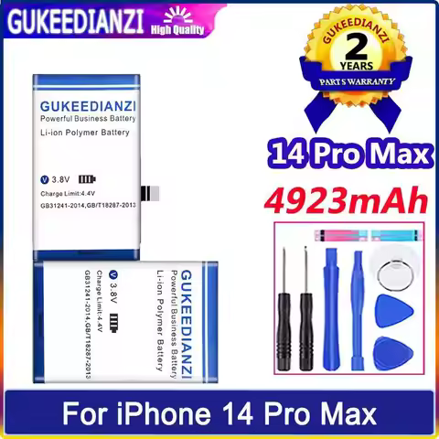 Mobile Phone Battery 4923mAh Durable For Apple iPhone 14 Pro Max