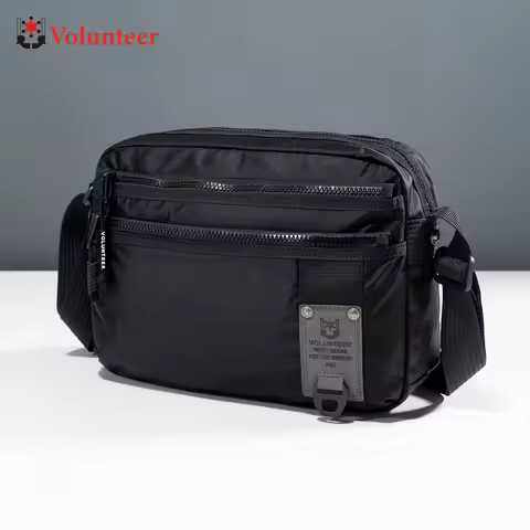 VOLUNTEER 6L Men's Messenger Bag Commuter Causal Oxford Lightweight Shoulder Crossbody Bags Men New 
