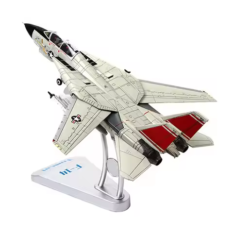 1/72 Scale Alloy Fighter Aircraft F14 Tomcat Air Force Aircraft Model F14 Static Aircraft Models Can