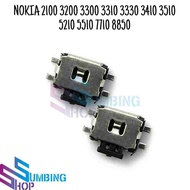 TOMBOL Nokia 2100 3300 3310 3330 3410 3510 5210 5510 7710 8850 Keytone On Off Volume Switch Button