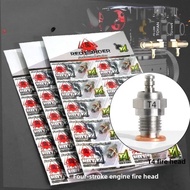 Glow Plug #T4 Standard Glow Plug Spark Medium For Four Stroke Toyan SAITO Nitro Engine RC Car Truck 