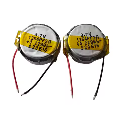 2PCS/Lot 3.7V 60mAh 1254 Rechargeable Headset Battery For JBL FREE II 2 / JBL LIVE PRO+ Gaming TWS A