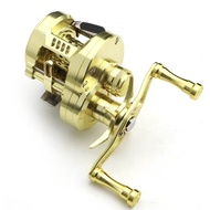 High Dk100 Cnc Metal Fishing Reel Long Casting All-Metal Machining 6.8 Gear Ratio Drum Wheel Aluminu