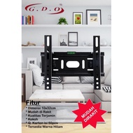 GDO Flexible Wall TV Bracket 14 - 32 inch LED LCD PDP Plasma TV Monitor Wall Briquette TV Hanging Wa