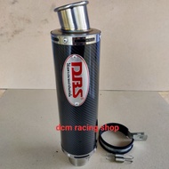 Exhaust RACING DBS Carbon SILINCER ONLY. Dbs Carbon Cylindrical Exhaust Only. Dbs Carbon Exhaust