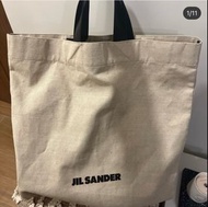 Jil sander 帆布袋 （有卡有塵袋）