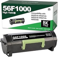 magiclocci 56F1000 56F1H00 MS321dnToner Cartridge Compatible for Lexmark 56F1000 56F1H00 MS421dn MS4