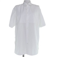 Excellent condition ☆ JIL SANDER SANDER JSYM600505 100% cotton short-sleeved shirt with logo embroid