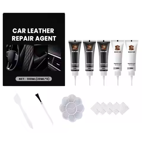 Steering Wheel Refurbishment Car Interior Upholstery Color Repair Paste Leather Repair Kit For Handb