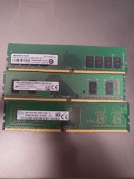 Micron、Transcend DDR4 RAM 4GB 2666 2400