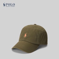 Polo Ralph Lauren หมวกผู้ชาย Cotton Chino Ball Cap รุ่น MAPOHGS0J421295 สีเขียว