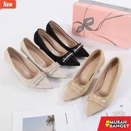 Shopee haul Heels RYONA ROMINA JESSI-559 Women's Work Shoes 7cm Heels