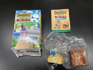  1款 絕版 Rement 盒玩 盒蛋 RE-MENT DORAEMON 多啦A夢 叮噹 新 大雄的大魔境 扁扁與5人之探險隊 扁扁與叮噹坐木頭車
