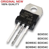 10PCS/LOT BD911 BD912 BDW93C BDW94C BDX33C BDX34C BDX53C BDX54C TO-220 N-channel Darlington Transist