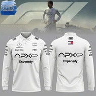 2026 Newest F1 Racing Suit + APX GP Team F1 Jersey + Summer Men&Women Long Sleeve T-Shirt