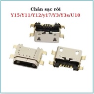 (Bag5,10) Removable charging port for vivo Y15/Y11/Y12/y17/U10/Y91/Y91C/Y3s/Y3/y5s (many common)
