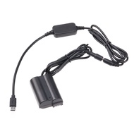 Dummy Battery EN-EL15 DC Coupler EP-B5 USB Type C Connector for Nikon Z5 D850 D810 D500 D600 D610 D7