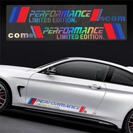 Set of 2 7-color reflective stickers for Performance car doors