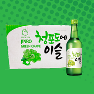 Jinro Green Grape Soju Carton Deal 360ML x 20 Bottles