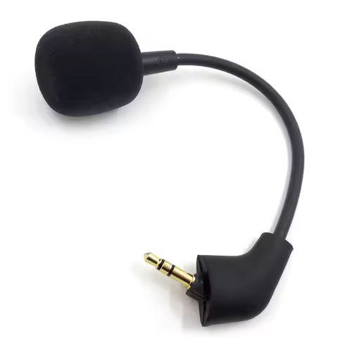 1Pcs Microphone Replacement MIC Boom 3.5mm for Hyperx Cloud 2 II Hyperx Cloud Sliver Gaming Headset 
