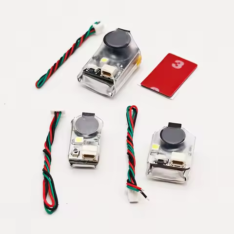 JHE42B/ JHE42B_S/ JHE20B Finder 5V Super Loud Buzzer Tracker 110dB with LED Buzzer Alarm For FPV Dro