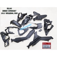 HONDA RS150 V1 V2 K56 RS150R PP PART SET INNER BLACK COVERSET COVER SET ORI FENDER HANDLE COVER METE