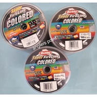 （READY STOK) BERKLEY SUPER FIRELINE COLORED JIGGING DYNEEMA.