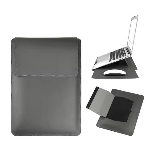 Multifunctional 13.3-inch 14-inch computer stand cooling liner bag computer bag leather case