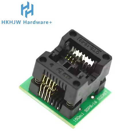 150Mile 200 Mile SO8 SOP8 To DIP8 EZ Programmer Adapter Socket Converter Module For Wide