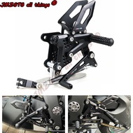 ชุดเกียร์โยงสำหรับรถจักรยานยนต์ CNC เท้าปรับได้สำหรับ KAWASAKI ZX6R ZX-6R 2009-10-11-12-13-14-15-16-