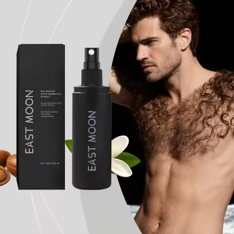 East Moon Argan Oil Hair Removal Spray Growth Inhibitor Body Intimate Area Good Smell Adult Permanen