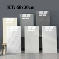 PVC wall panels, aluminum-coated PVC foam, stone-grained PVC 60x30cm