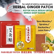 【Fast Shipping】发热生姜贴 Hot Ginger Patch 疼痛贴 Herbal patch koyok halia sakit badan/pain relief patch