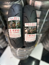 ยาง TWPO 🛞ยางหน้า110/70ขอบ12 🛞ยางหลัง100/90ขอบ10 สำหรับLEAD125และรุ่นอื่นๆ❌ (ราคาต่อคู่)❌