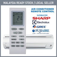 Sharp / Gree / Fujiaire / Electrolux / 1HP Air Cond Aircond Air Conditioner Remote Control SH-OFB