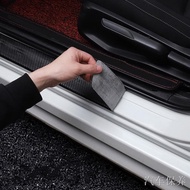 car wax㍿۞♛[4pc/set] Car Door Sill Strip Anti Scratch Side Step Protector Sticker PROTON Saga X70 Persona X50 Iriz Exora