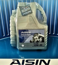 AISIN น้ำมันเครื่องกึ่งสังเคราะห์ เครื่องยนต์ดีเซล  10W-30, 15W-40 7L.