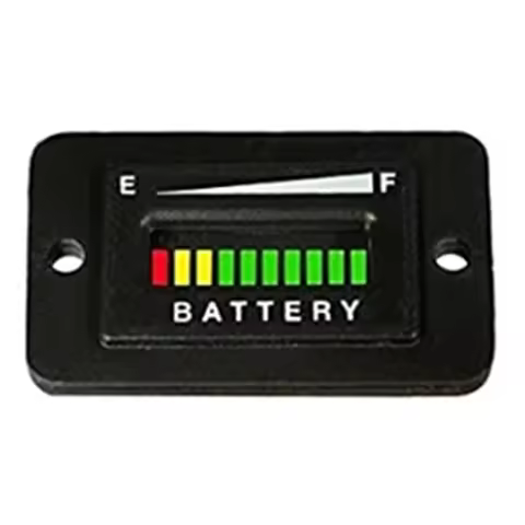T39c-Battery Indicator 48 Volt LED Battery Meter Gauge For Club Car Golf Cart Golf Car Parts & Acces